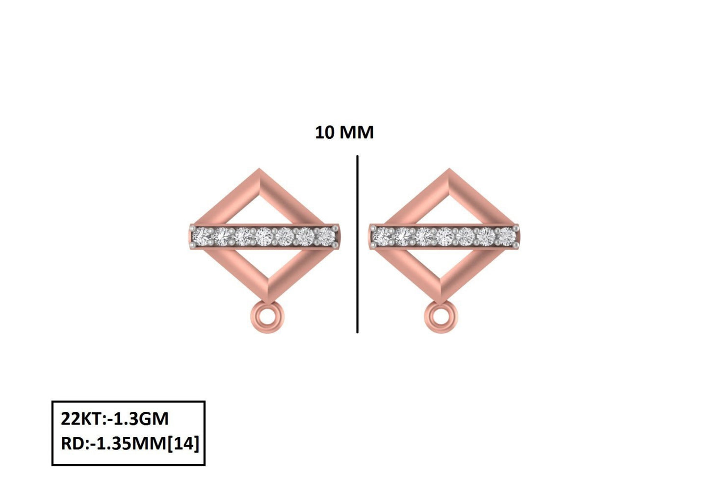 70 Lightweight Small Earrings STL & 3DM Files