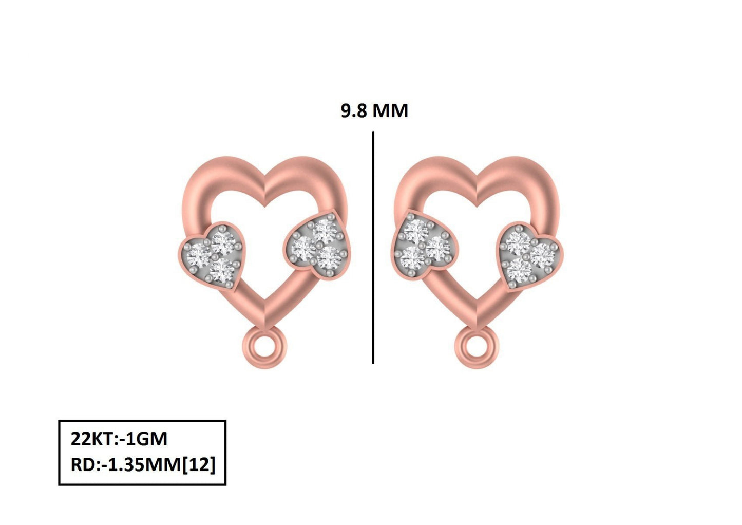 70 Lightweight Small Earrings STL & 3DM Files