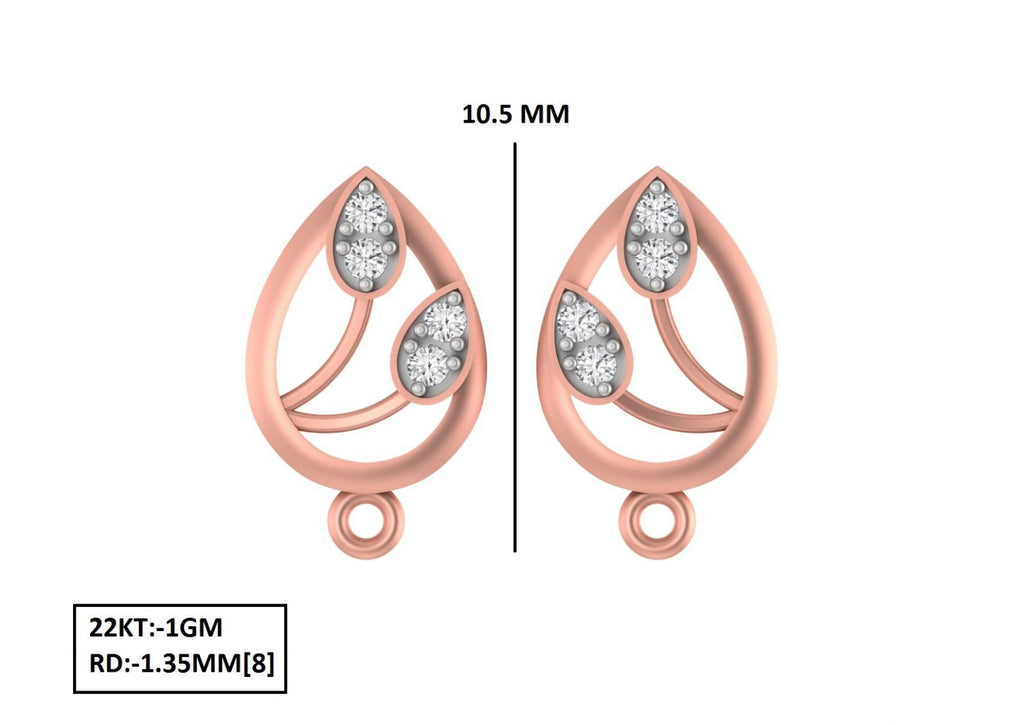 70 Lightweight Small Earrings STL & 3DM Files