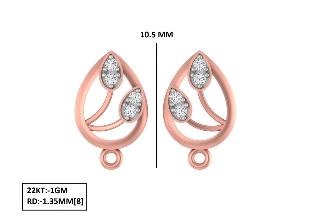 70 Lightweight Small Earrings STL & 3DM Files
