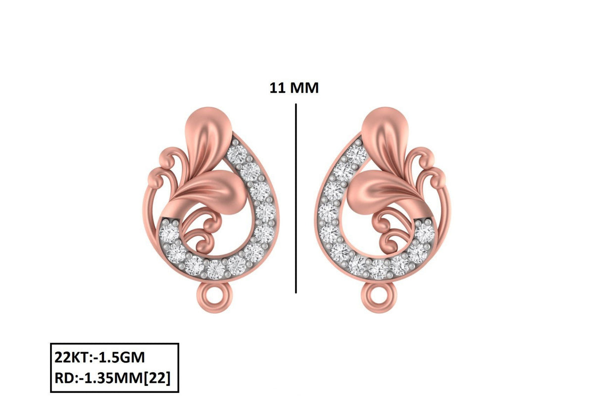 70 Lightweight Small Earrings STL & 3DM Files