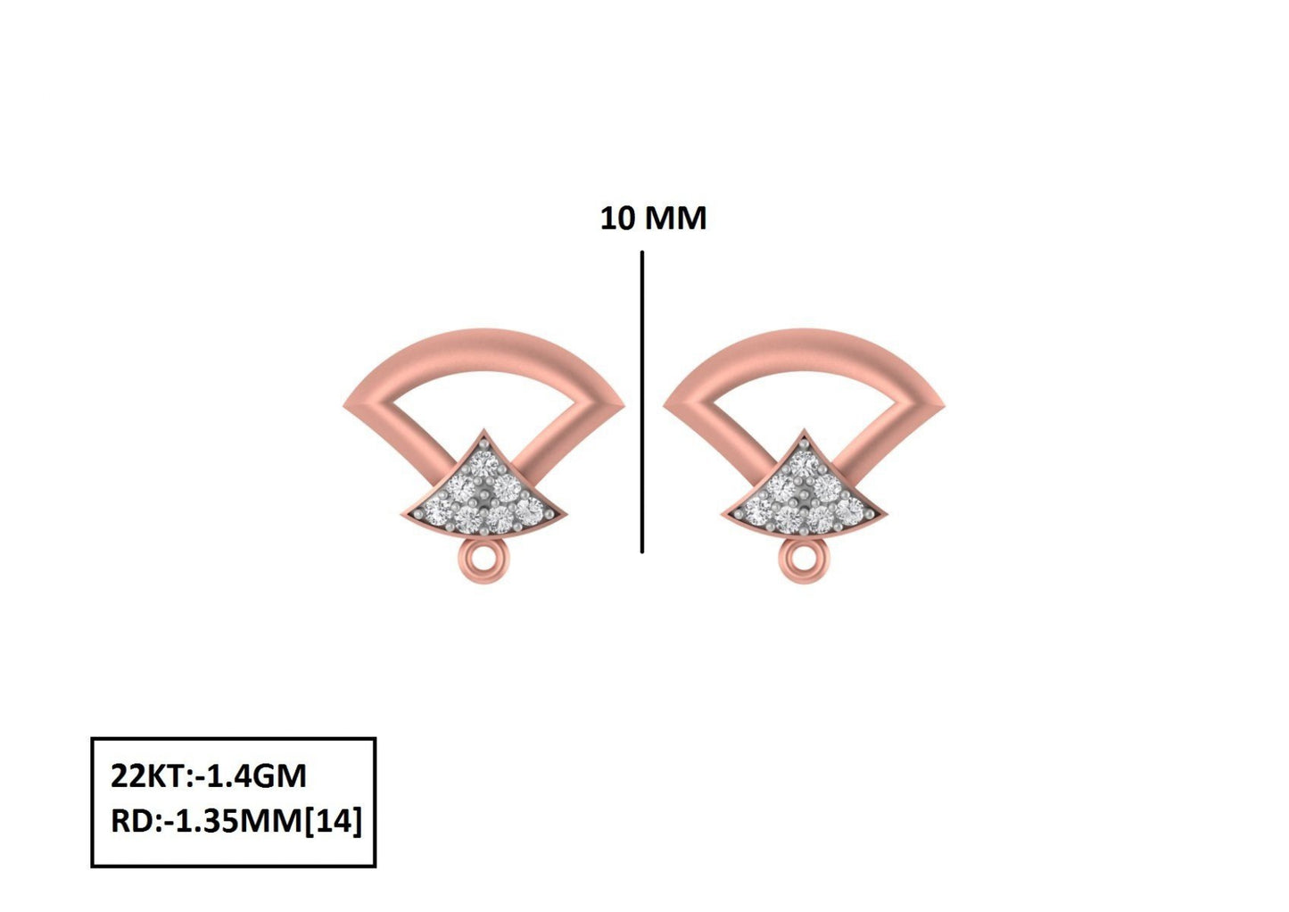 70 Lightweight Small Earrings STL & 3DM Files