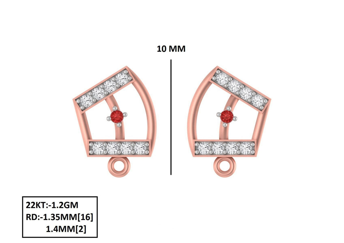 70 Lightweight Small Earrings STL & 3DM Files