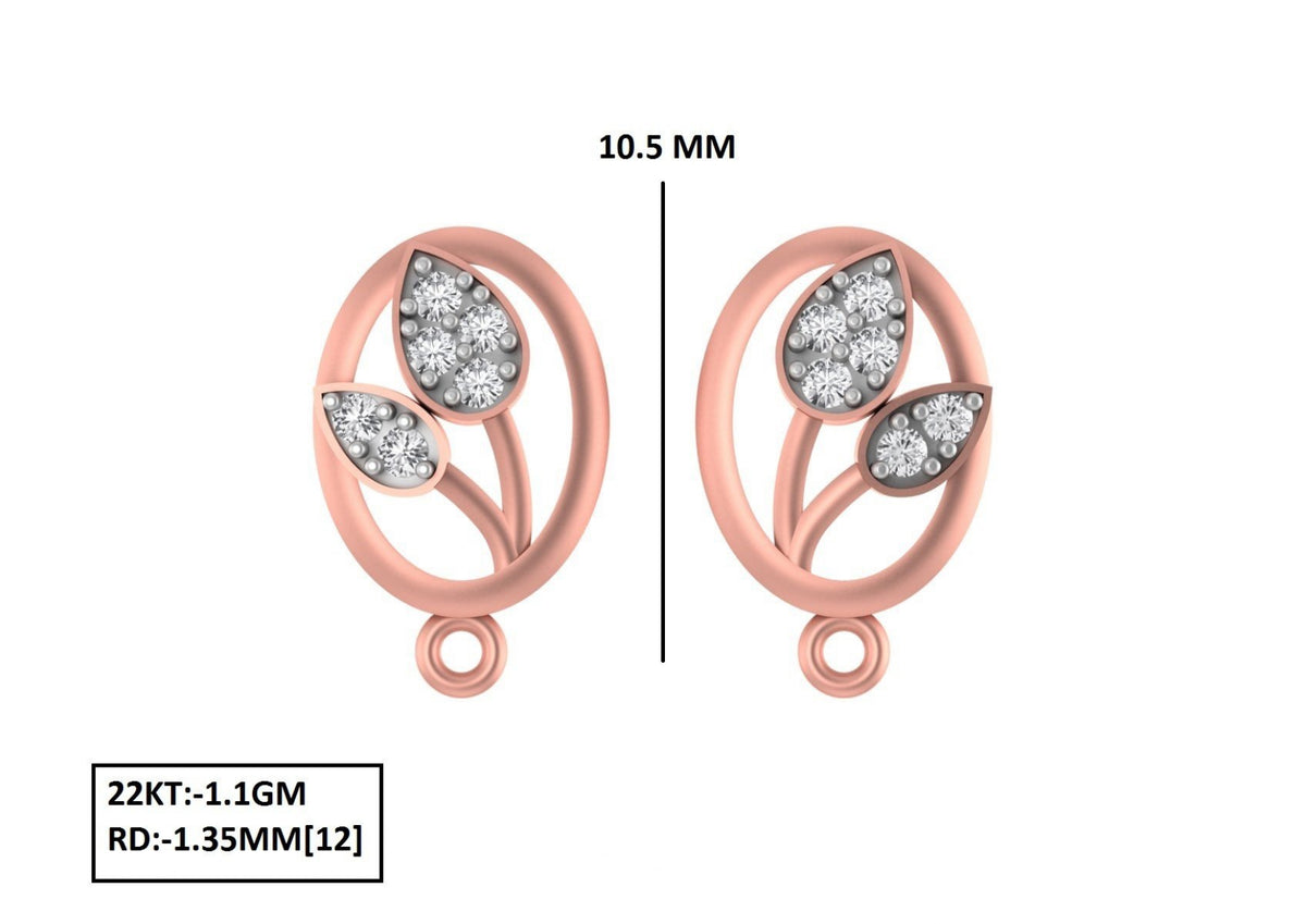70 Lightweight Small Earrings STL & 3DM Files