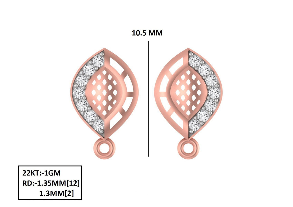 70 Lightweight Small Earrings STL & 3DM Files