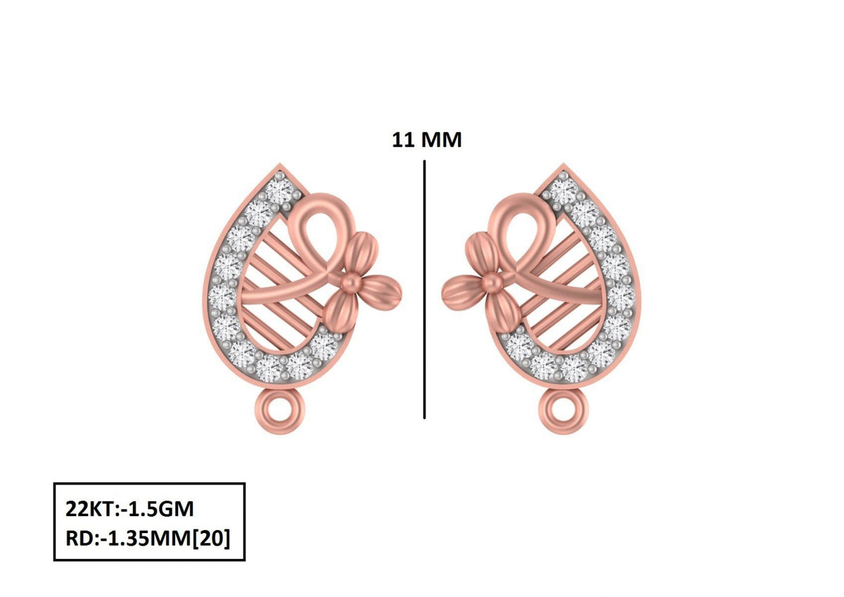 70 Lightweight Small Earrings STL & 3DM Files
