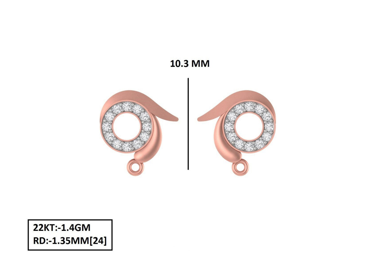 70 Lightweight Small Earrings STL & 3DM Files
