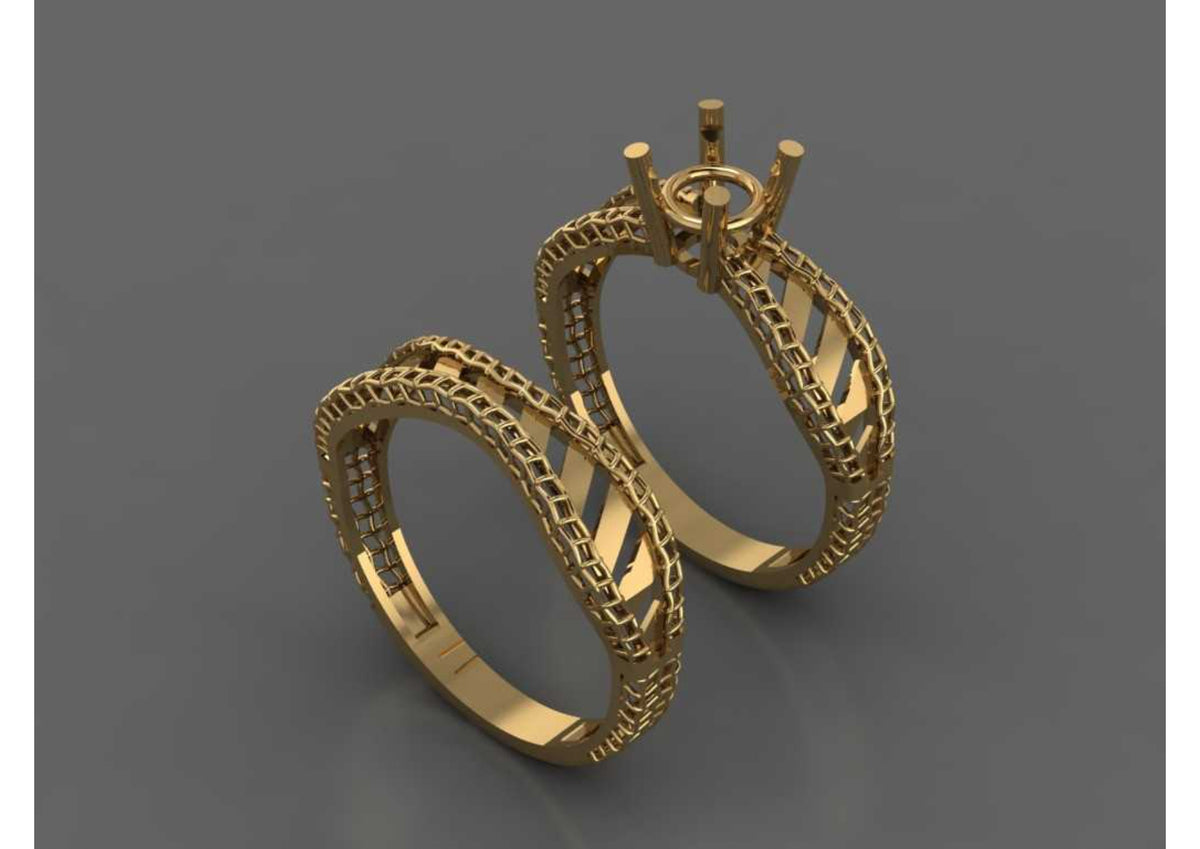 New 44 Pair Rings STL & 3DM Files