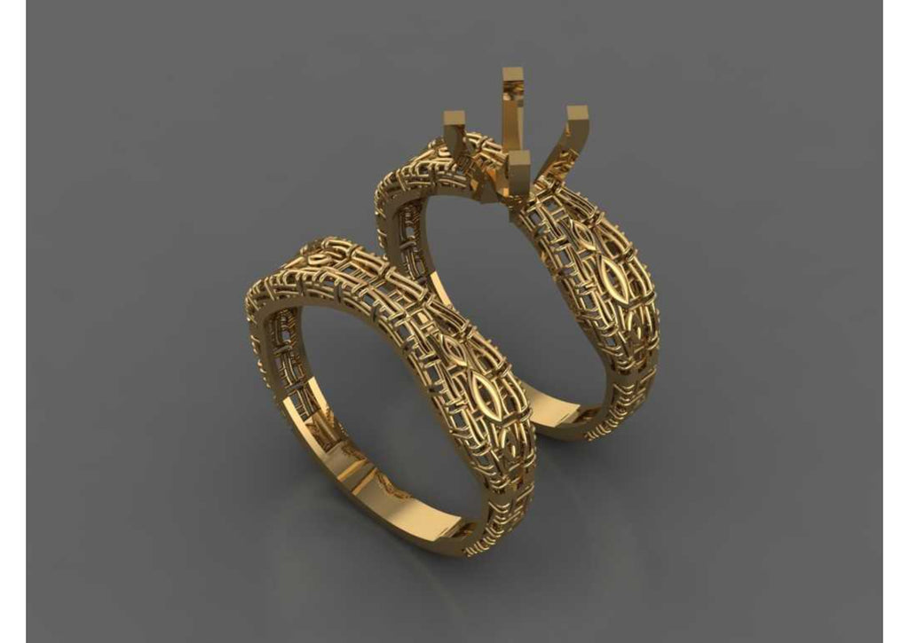 New 44 Pair Rings STL & 3DM Files
