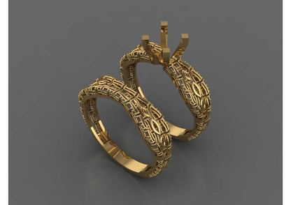 New 44 Pair Rings STL & 3DM Files