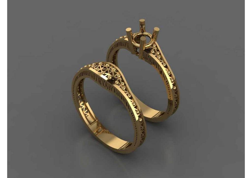 New 44 Pair Rings STL & 3DM Files