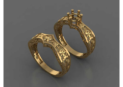 New 44 Pair Rings STL & 3DM Files