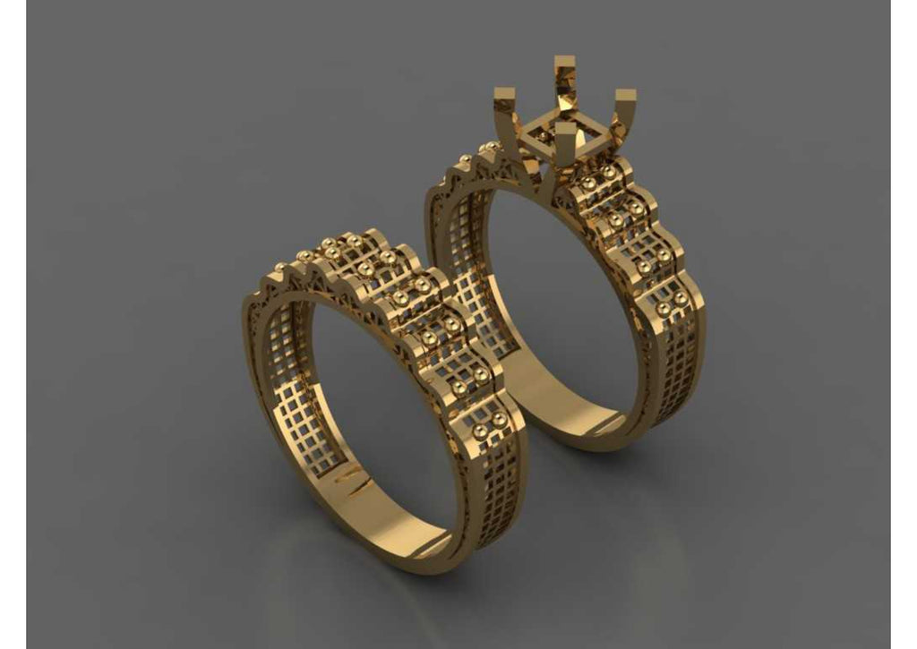 New 44 Pair Rings STL & 3DM Files