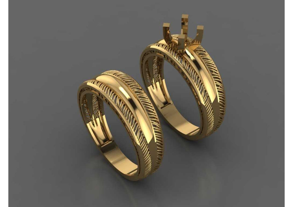 New 44 Pair Rings STL & 3DM Files