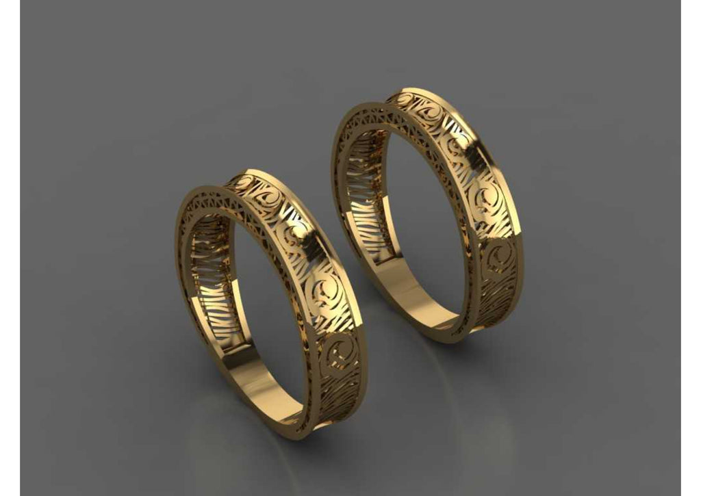 New 44 Pair Rings STL & 3DM Files