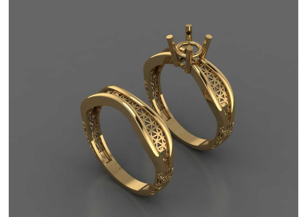New 44 Pair Rings STL & 3DM Files