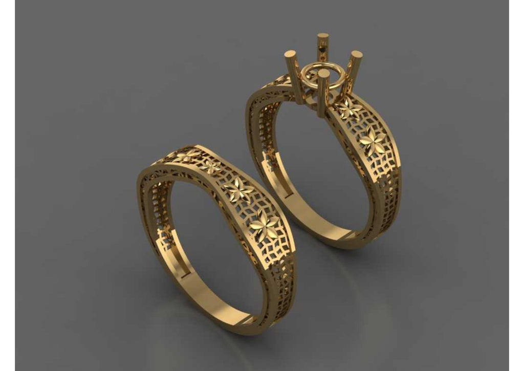New 44 Pair Rings STL & 3DM Files