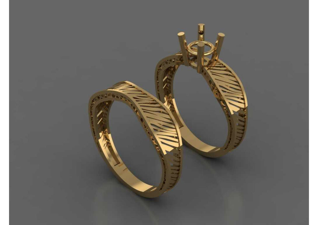 New 44 Pair Rings STL & 3DM Files