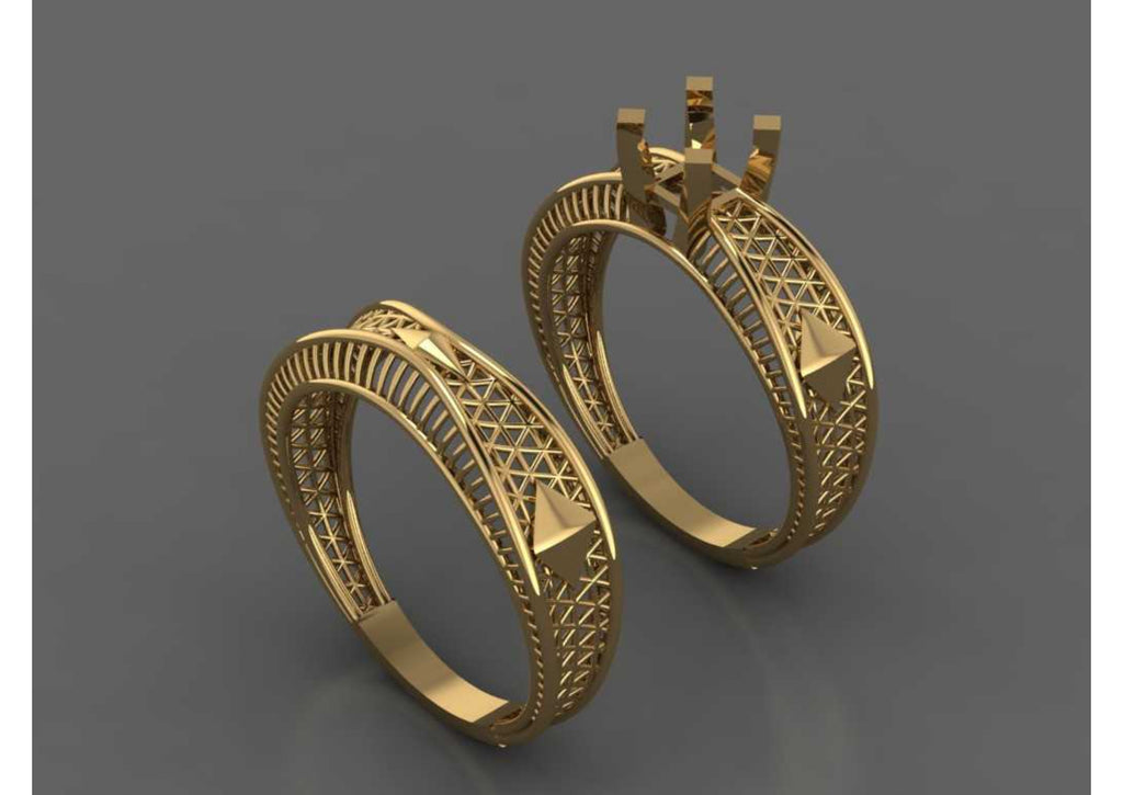 New 44 Pair Rings STL & 3DM Files
