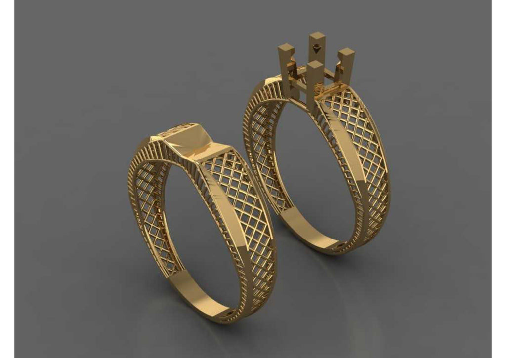 New 44 Pair Rings STL & 3DM Files