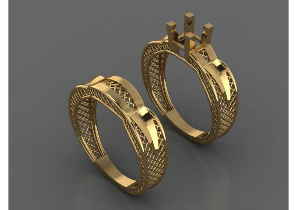 New 44 Pair Rings STL & 3DM Files