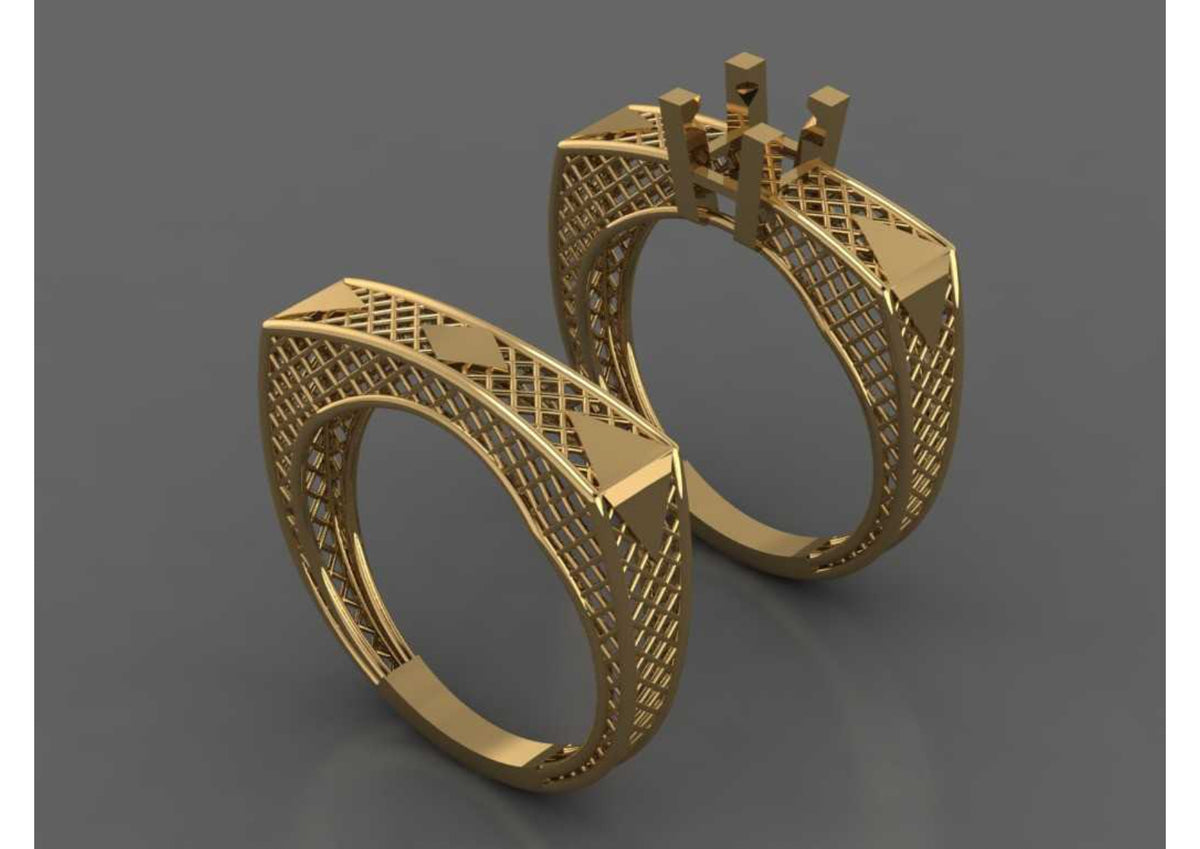 New 44 Pair Rings STL & 3DM Files