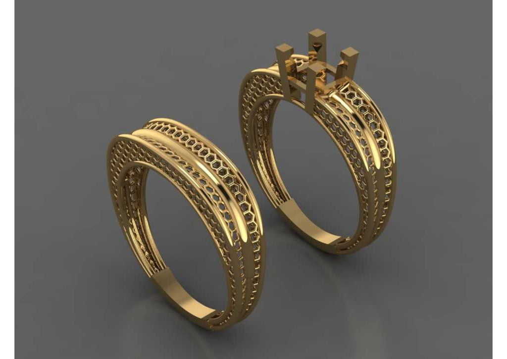 New 44 Pair Rings STL & 3DM Files