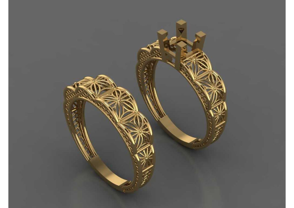 New 44 Pair Rings STL & 3DM Files