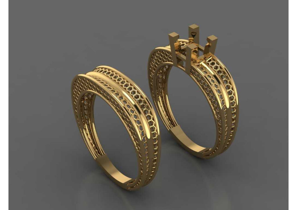 New 44 Pair Rings STL & 3DM Files