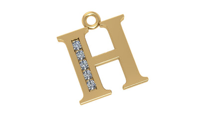 Two Different Style Alphabet Pendants STL Files