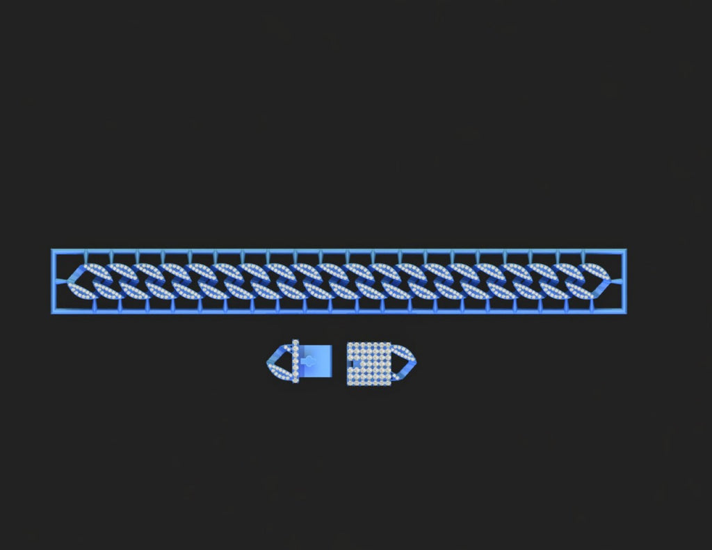 45 Cuban Chains STL & 3DM Files