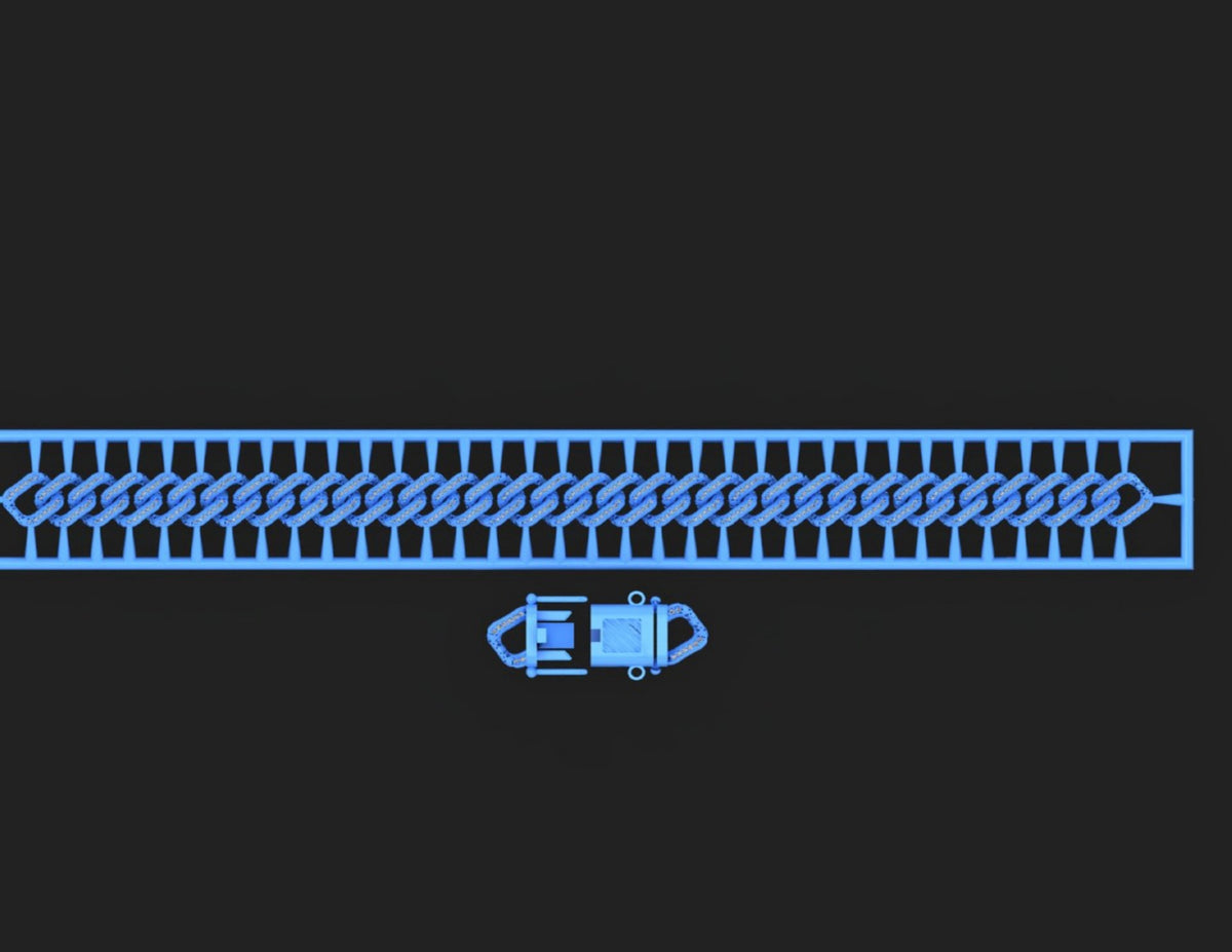 45 Cuban Chains STL & 3DM Files
