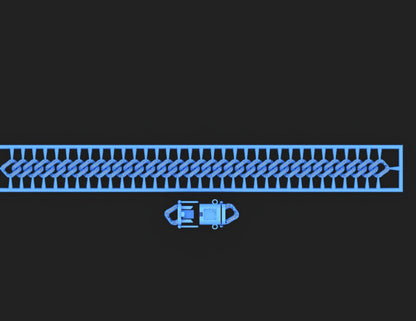45 Cuban Chains STL & 3DM Files
