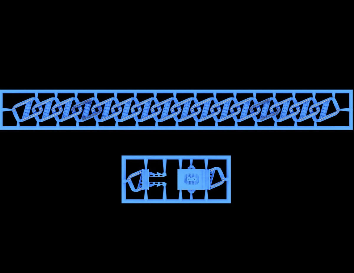 45 Cuban Chains STL & 3DM Files