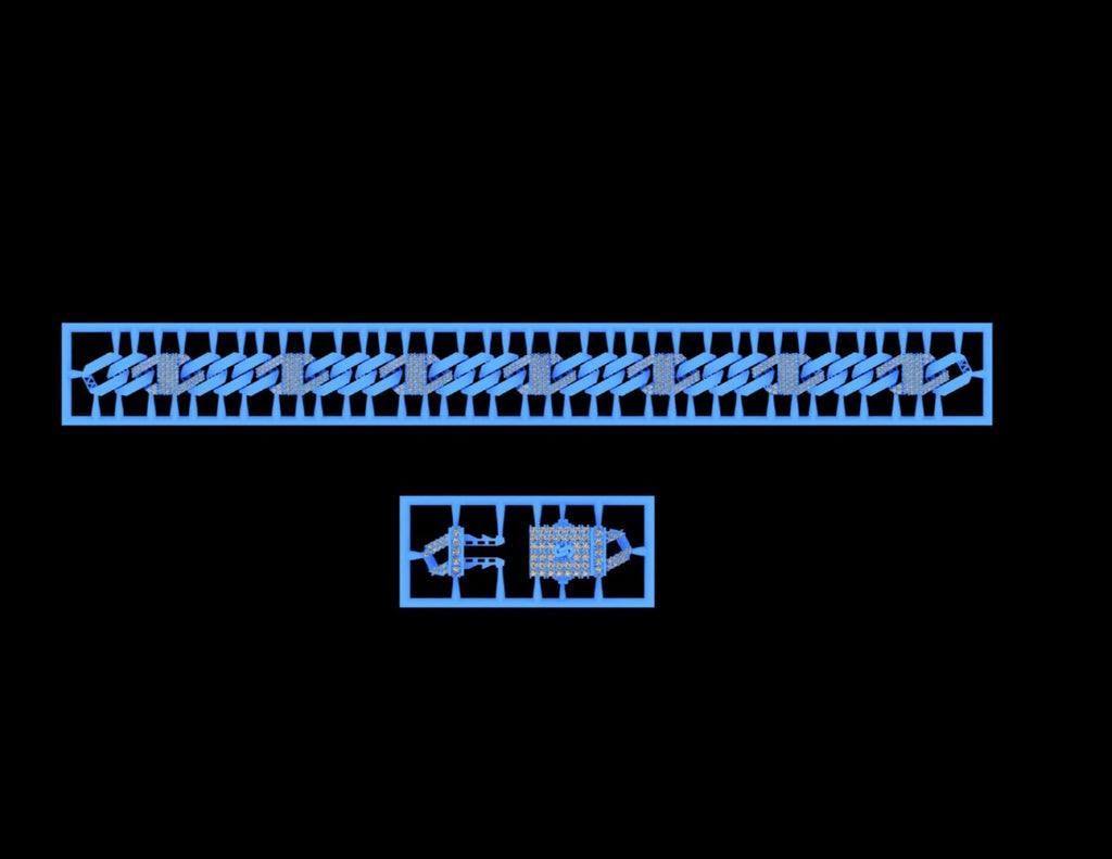 45 Cuban Chains STL & 3DM Files