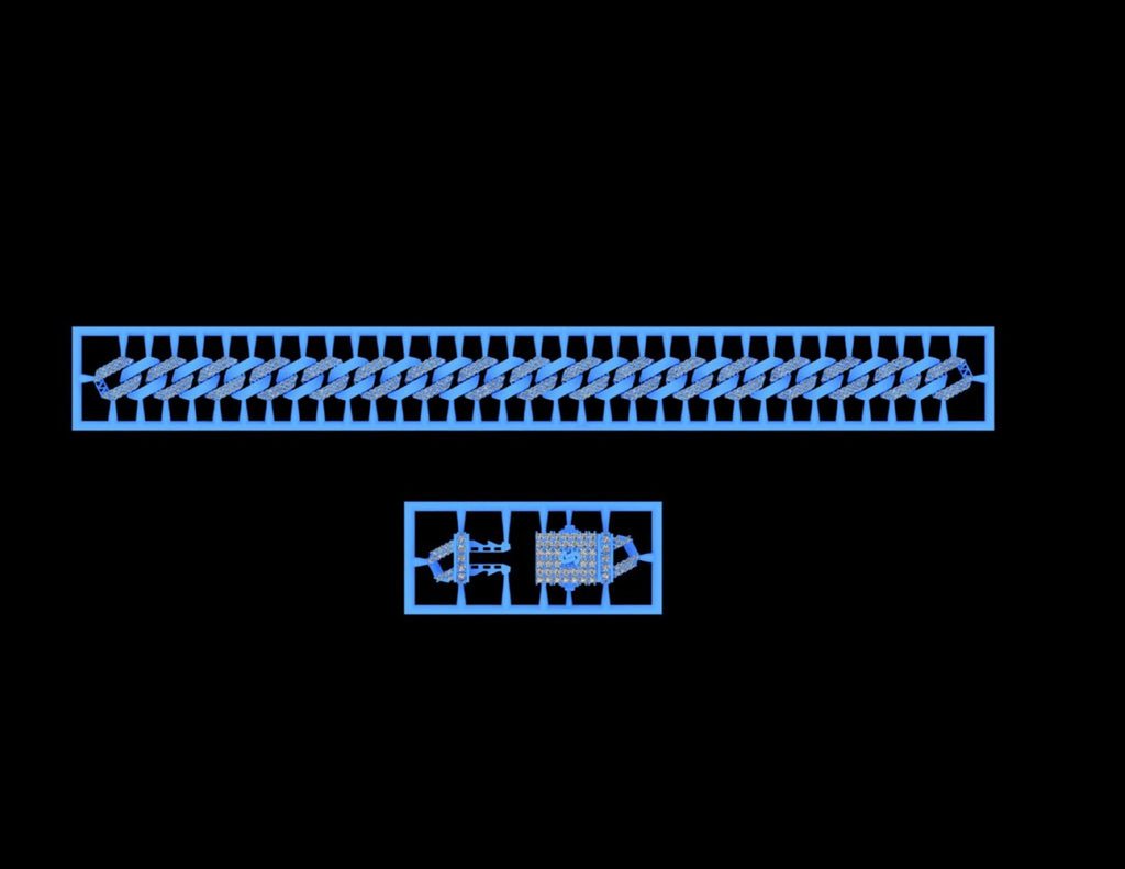 45 Cuban Chains STL & 3DM Files