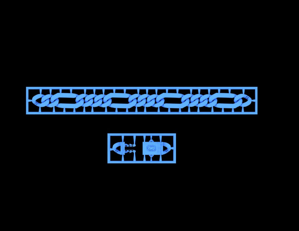45 Cuban Chains STL & 3DM Files