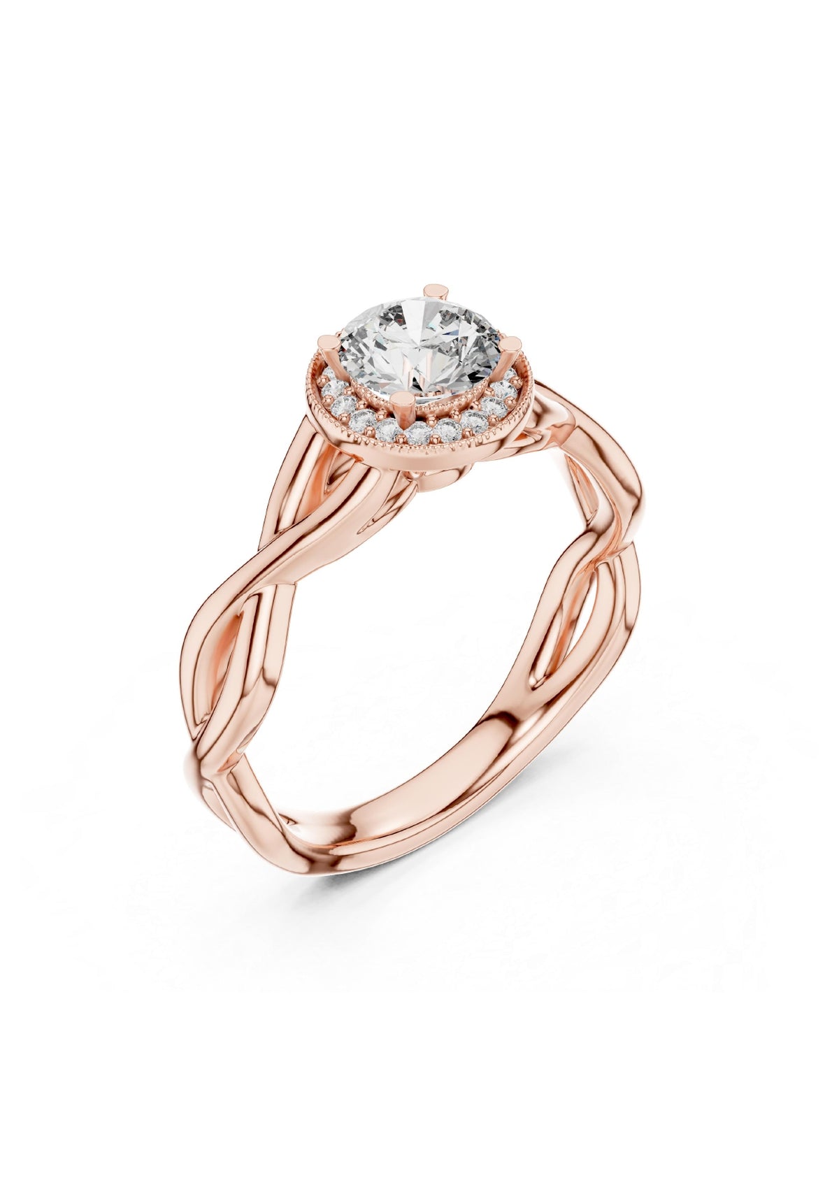 100 Solitaire Rings Fully Rendered STL & 3DM Files