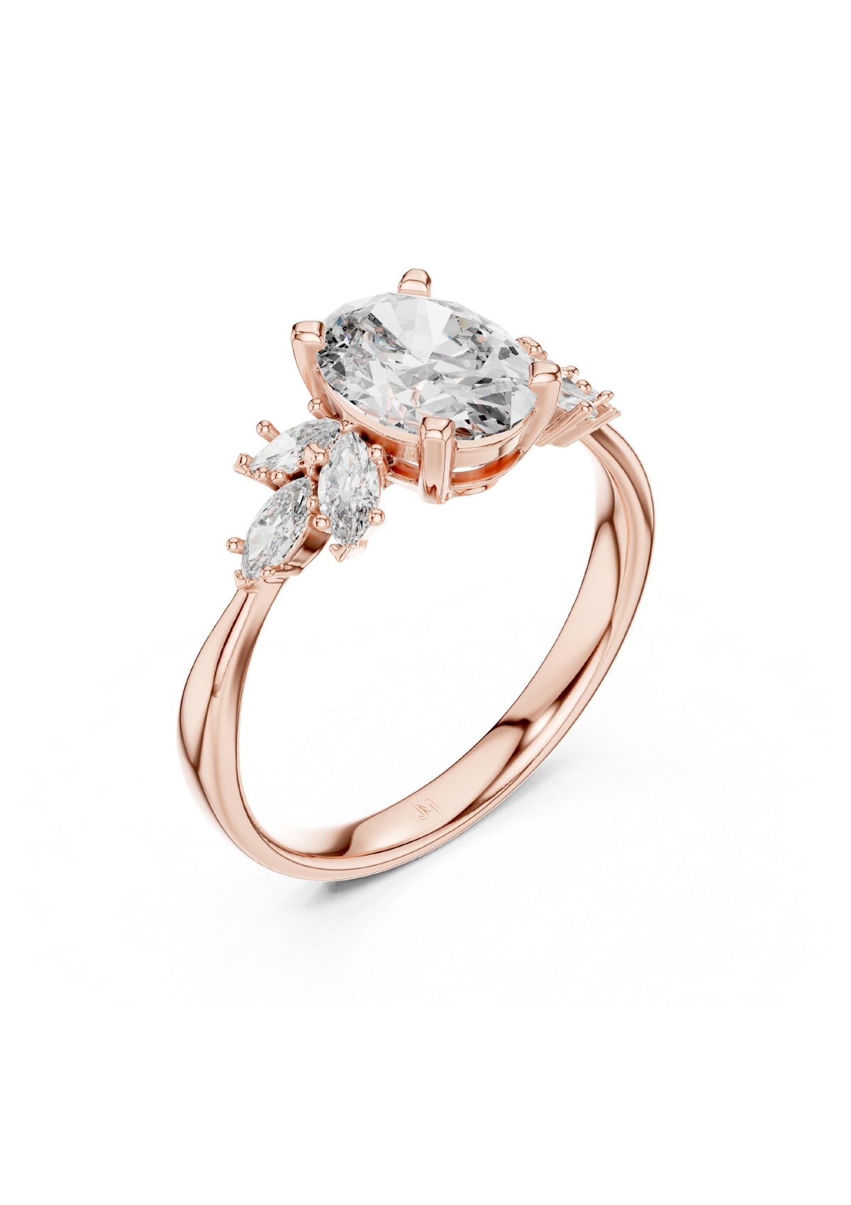 100 Solitaire Rings Fully Rendered STL & 3DM Files