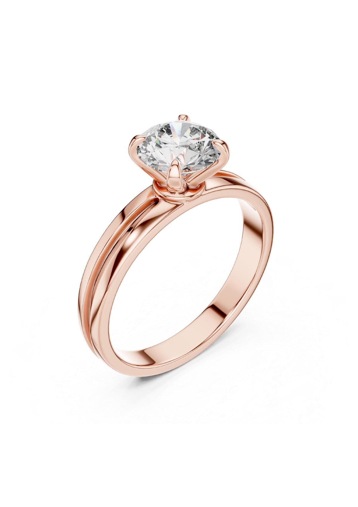 100 Solitaire Rings Fully Rendered STL & 3DM Files