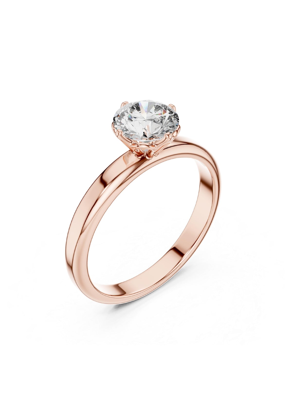 100 Solitaire Rings Fully Rendered STL & 3DM Files