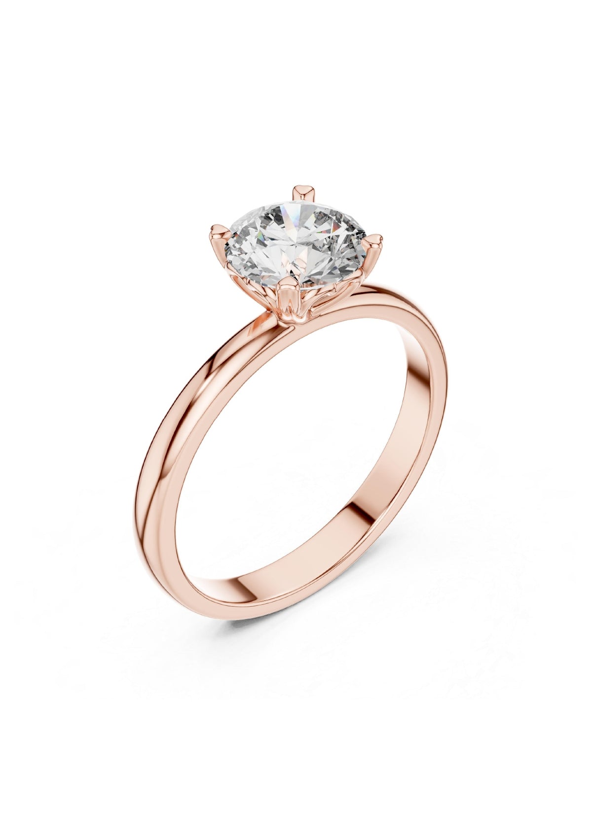 100 Solitaire Rings Fully Rendered STL & 3DM Files