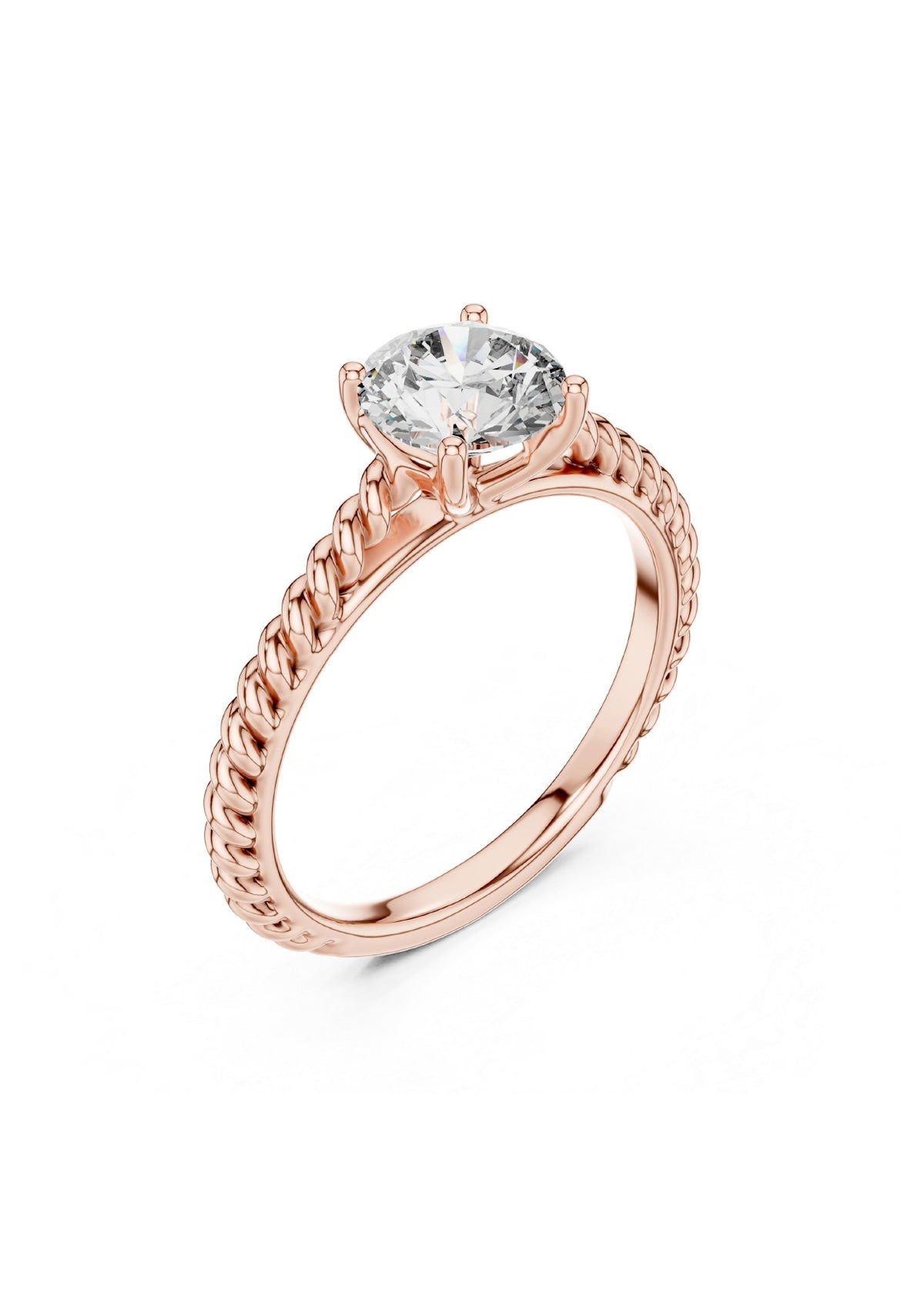 100 Solitaire Rings Fully Rendered STL & 3DM Files