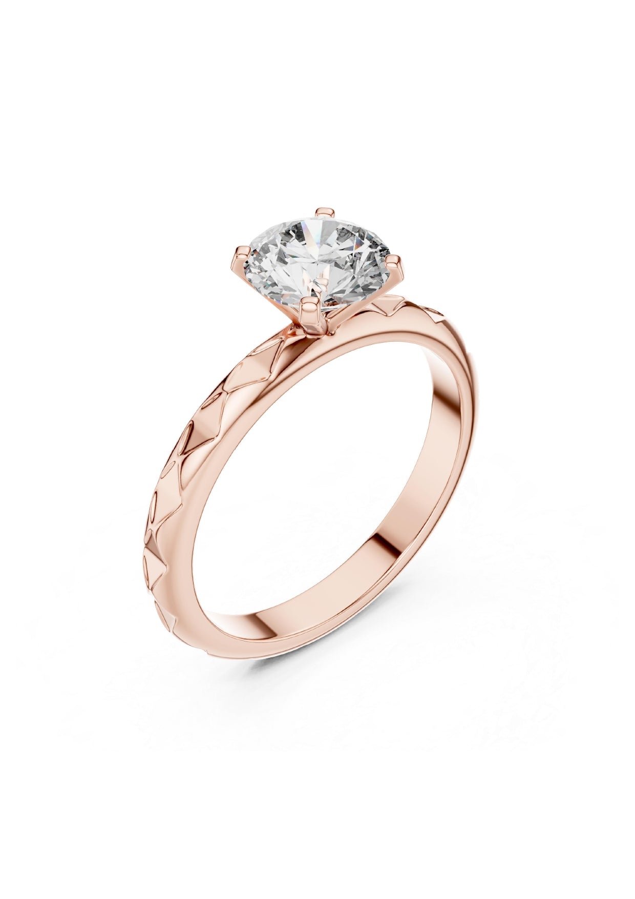 100 Solitaire Rings Fully Rendered STL & 3DM Files