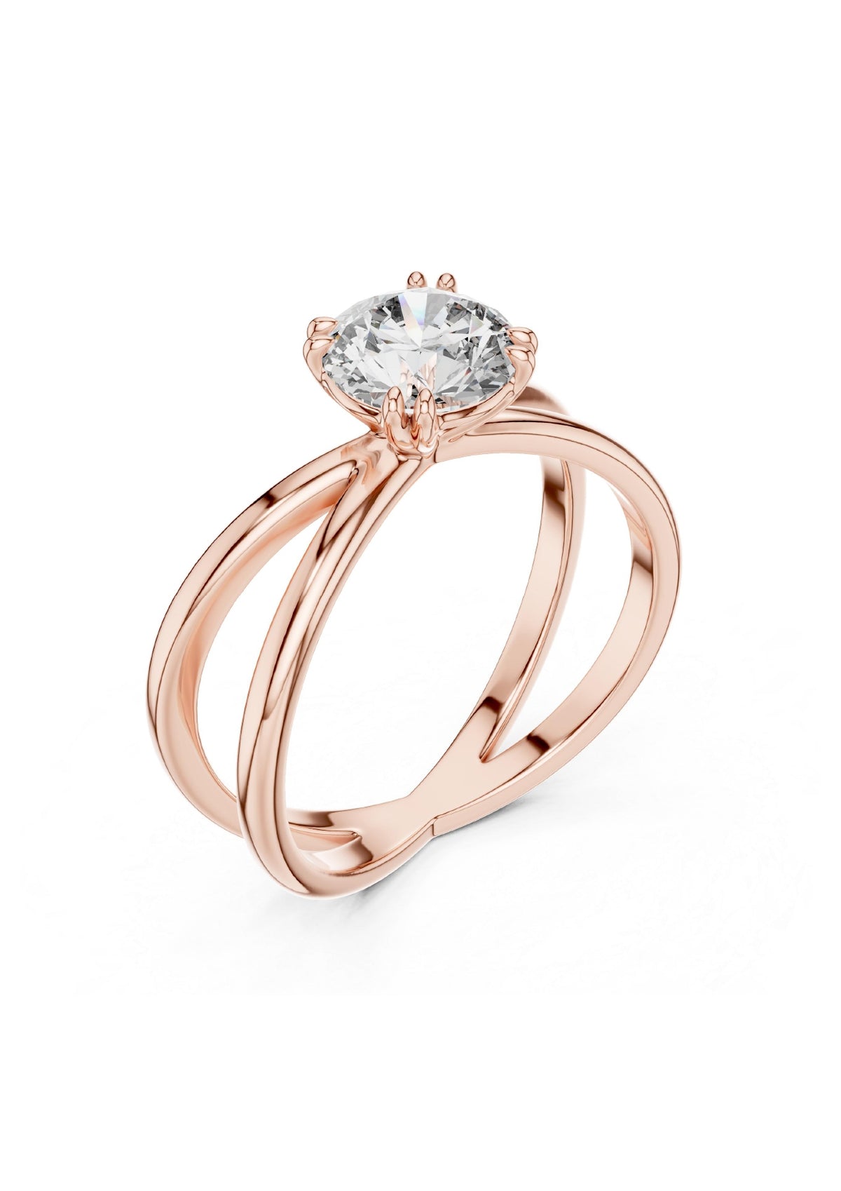 100 Solitaire Rings Fully Rendered STL & 3DM Files