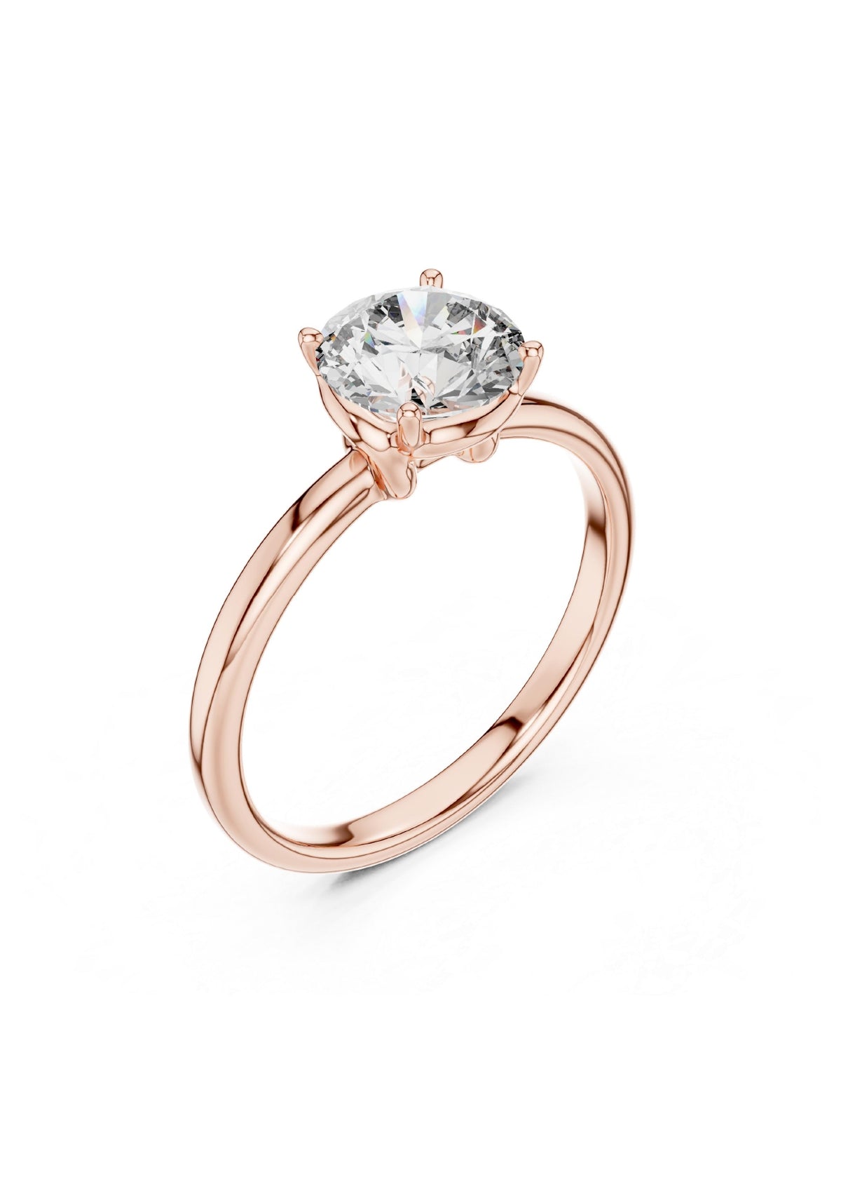 100 Solitaire Rings Fully Rendered STL & 3DM Files