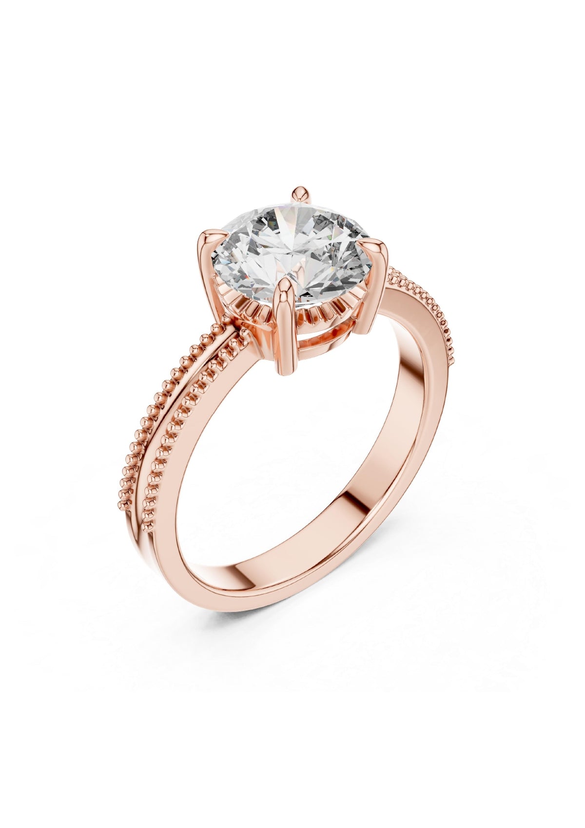 100 Solitaire Rings Fully Rendered STL & 3DM Files