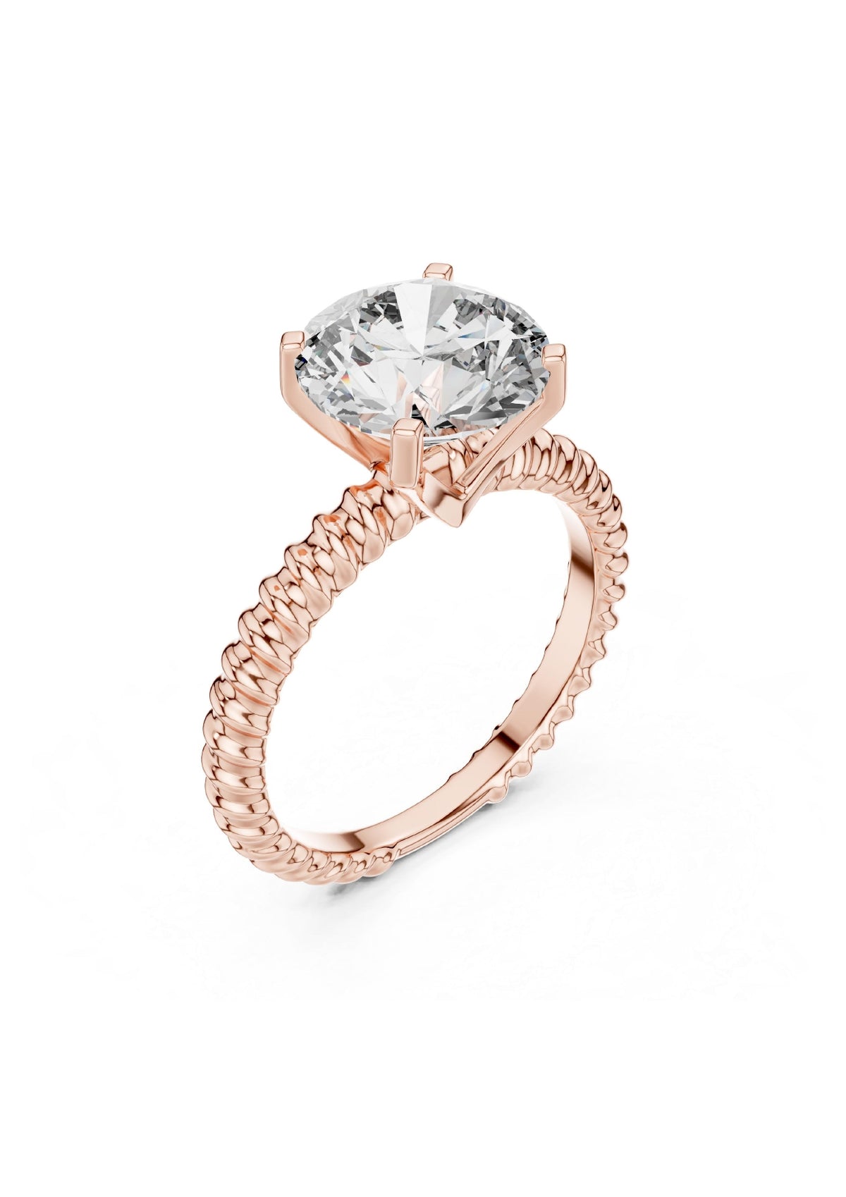 100 Solitaire Rings Fully Rendered STL & 3DM Files