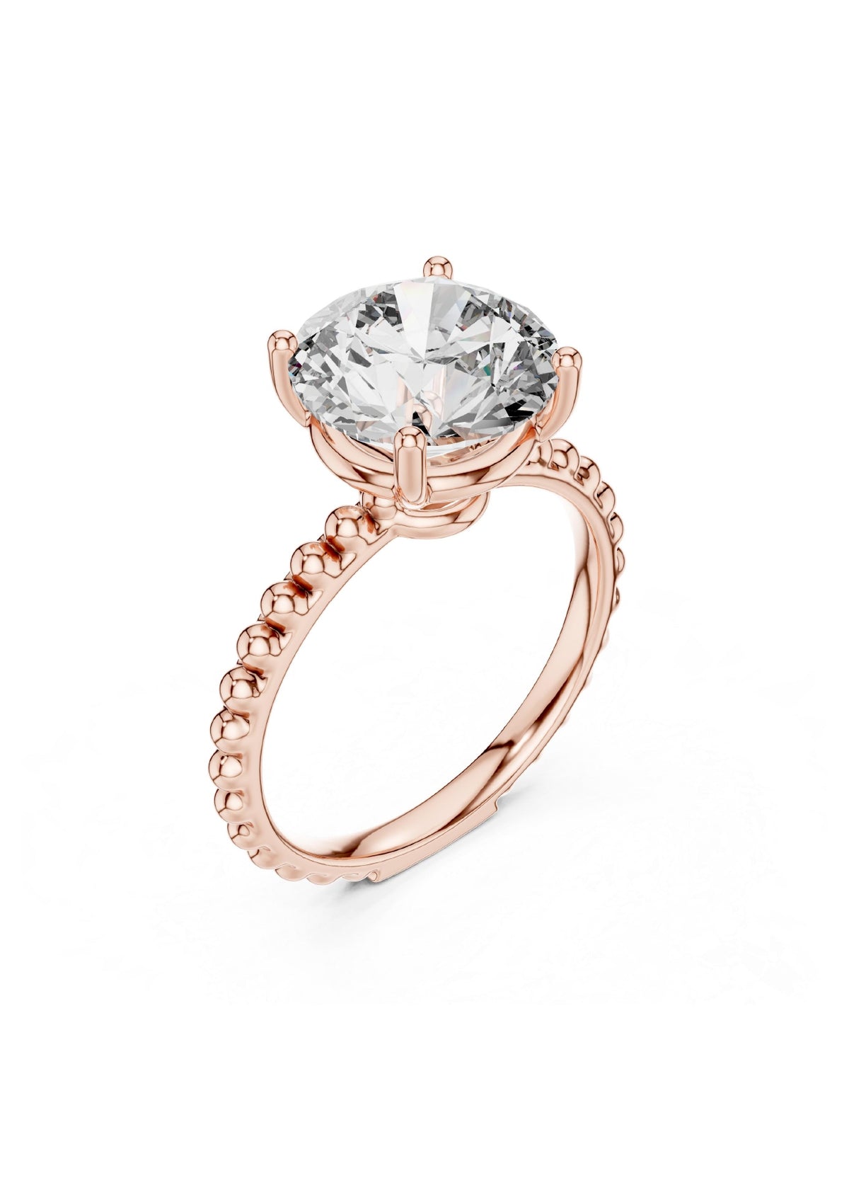 100 Solitaire Rings Fully Rendered STL & 3DM Files