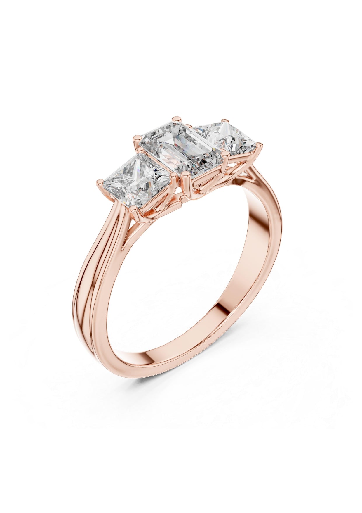 100 Solitaire Rings Fully Rendered STL & 3DM Files